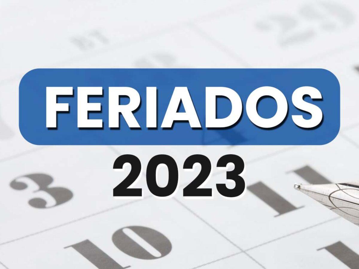 Estado publica comunicado com dias de feriado e ponto facultativo em 2023 nos órgãos públicos estaduais