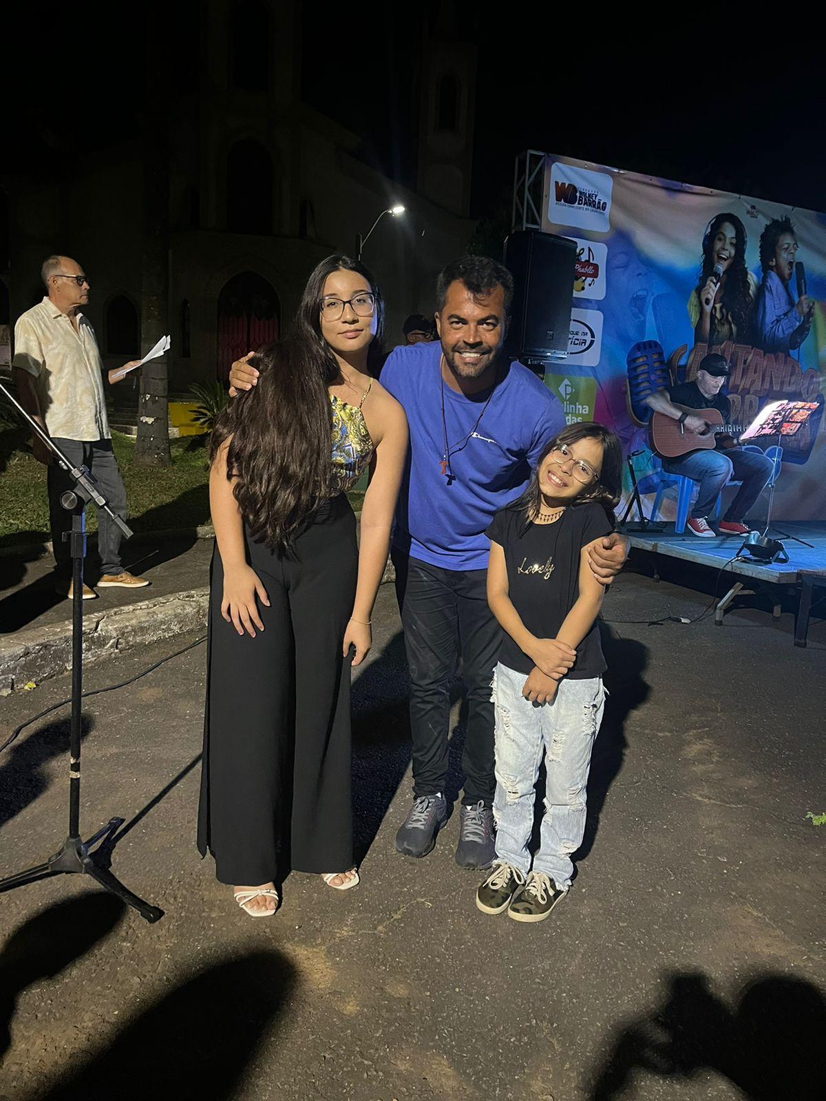 O Distrito de Serra Azul foi palco da Primeira eliminadora do Cantando na Praça Kids.