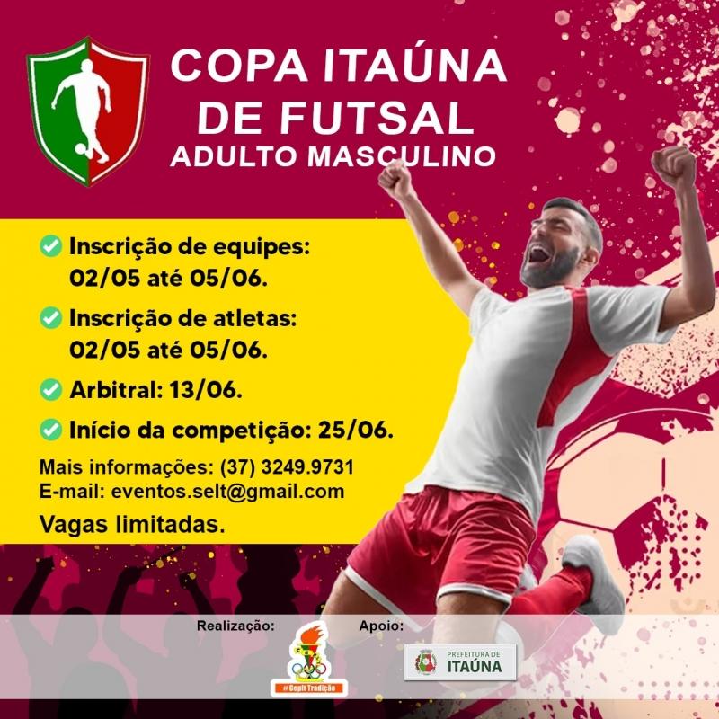 Copa Itaúna de Futsal Adulto Masculino - Edição 2023
