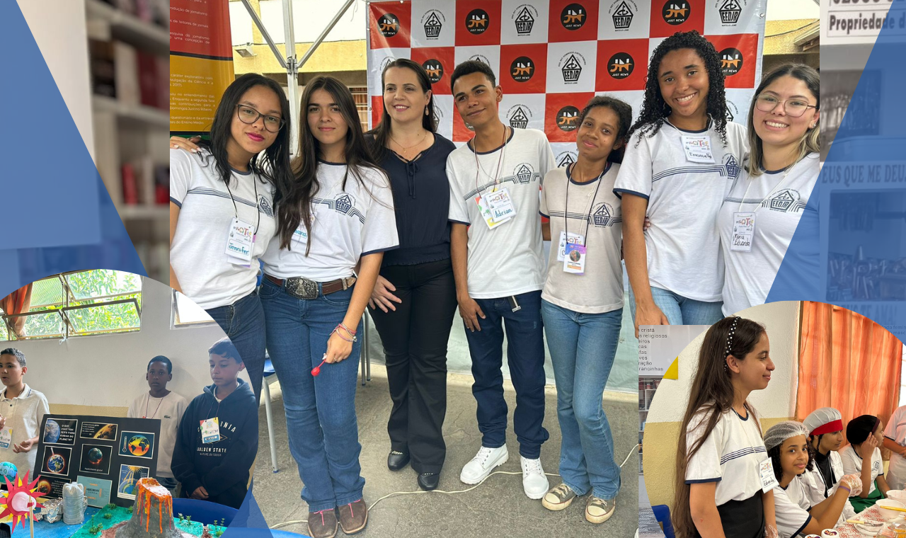 Alunos da Escola Estadual Domingos Justino Ribeiro e a Escola Municipal Maria Florinda Braz realizam feira de ciências