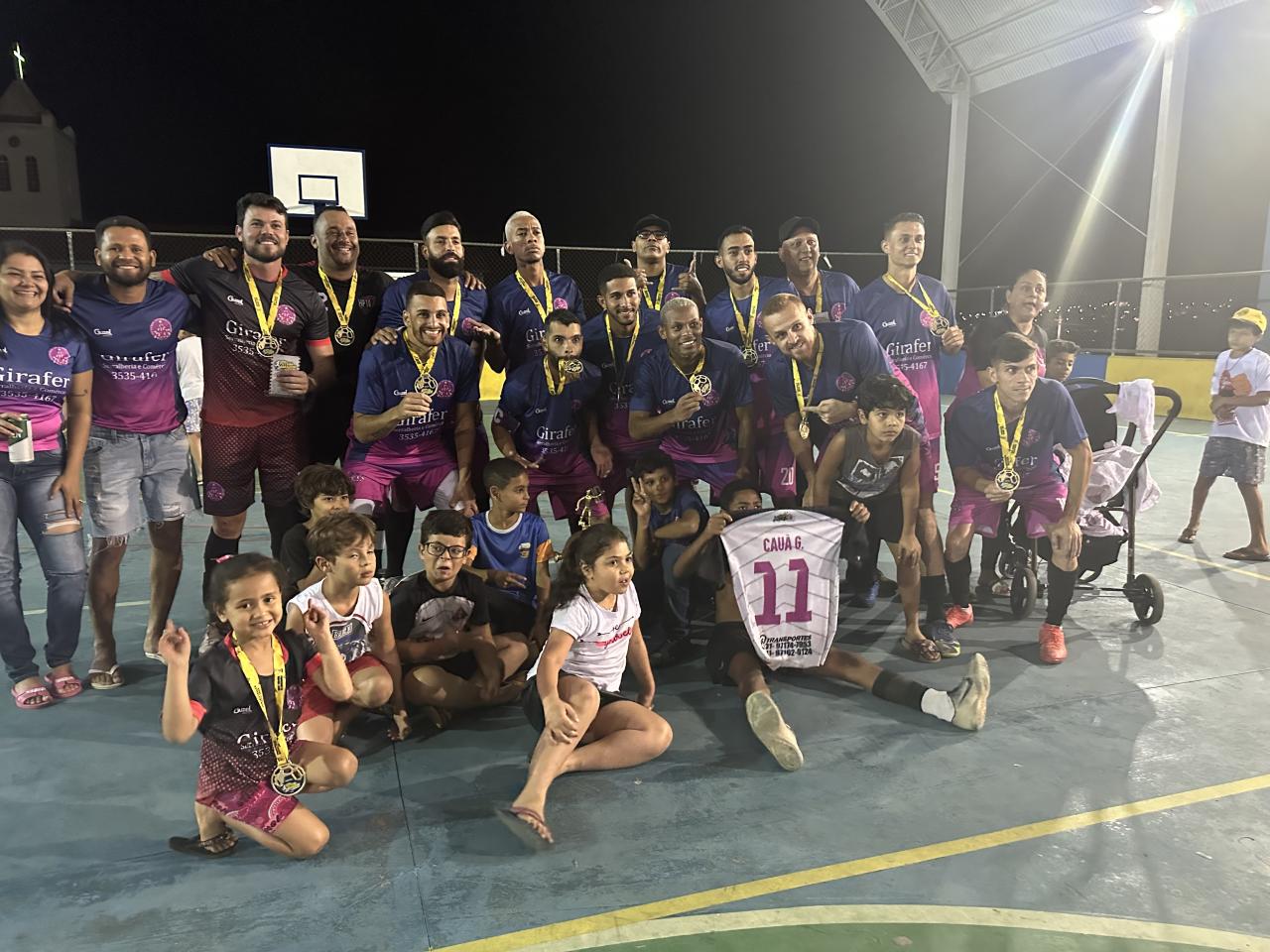 Dynamos FC Campeão 2ºTorneio de Futsal Amador