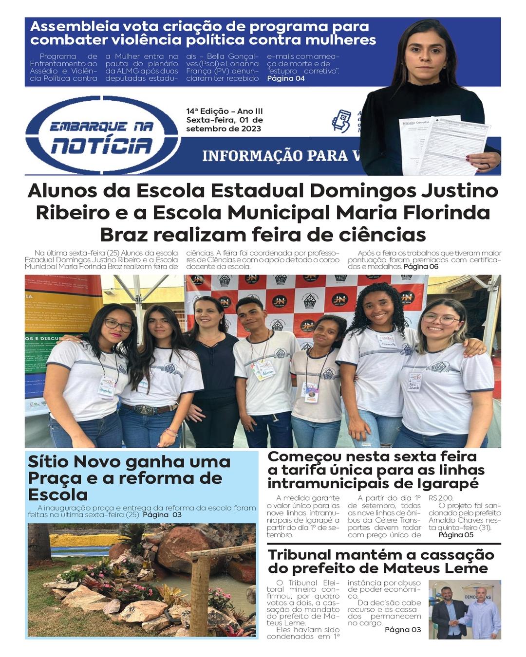 edição 014 Jornal embarque na Notícia