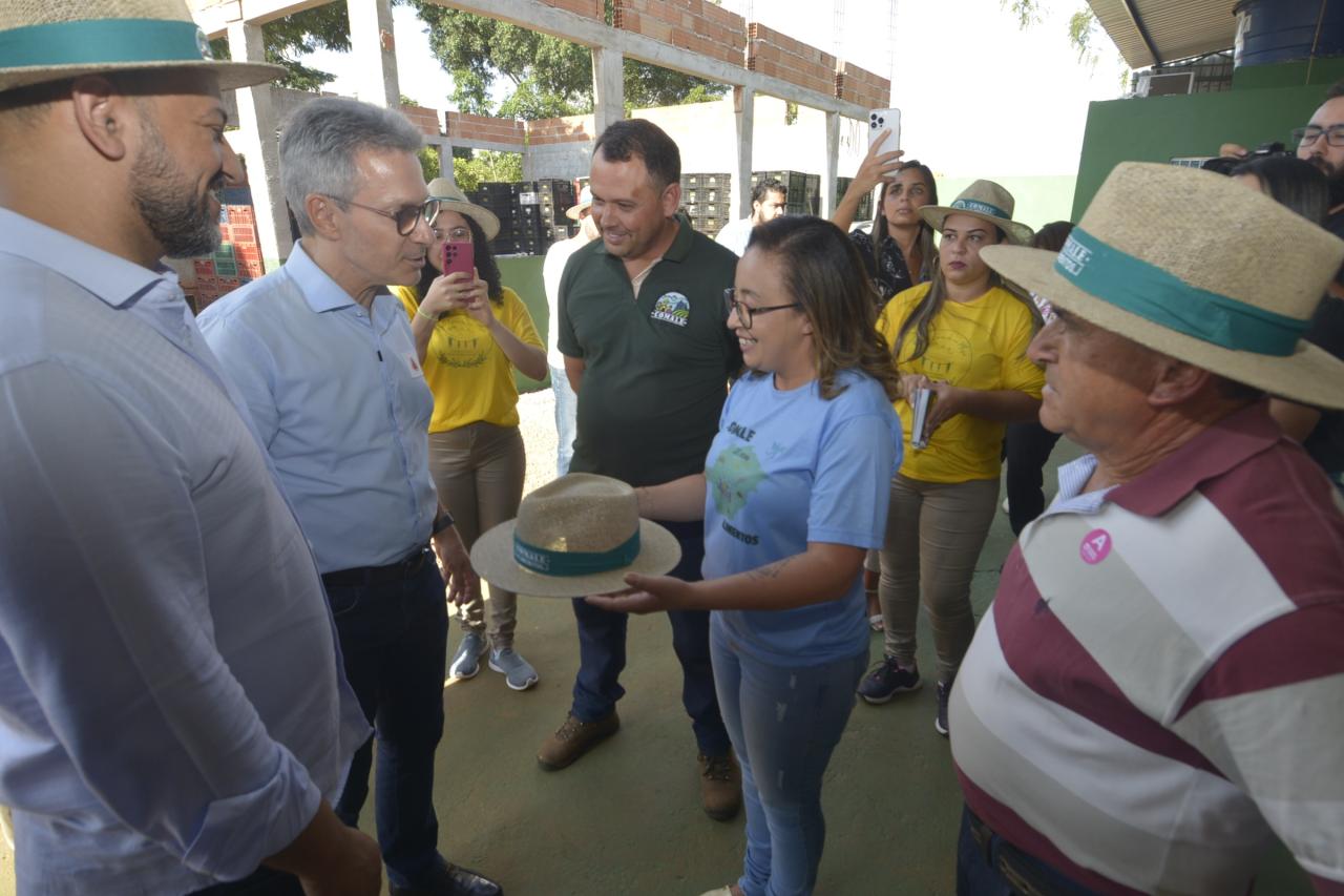 Governador Romeu Zema visita os Agricultores Familiares (Comale), em Mateus Leme