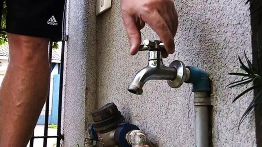 Calor excessivo provoca falta de água 