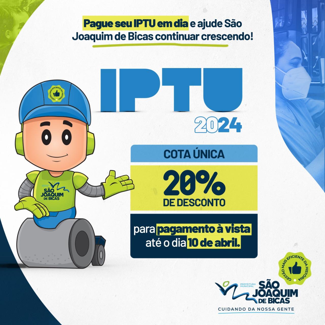 IPTU 2024: Guias já estão disponíveis para emissão no site da Prefeitura