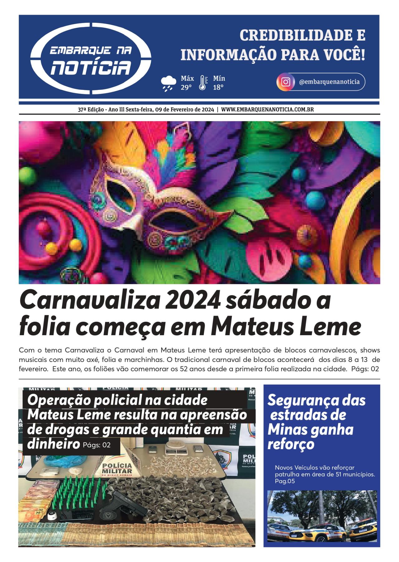 Carnaval em Mateus leme - Edição semanal (037)