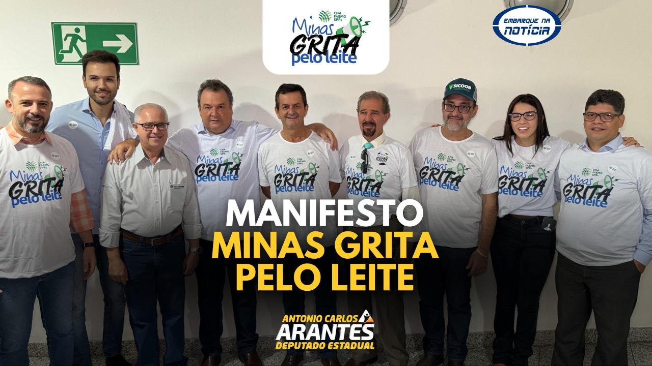 MANIFESTO MINAS GRITA PELO LEITE