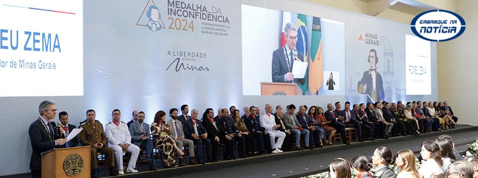 Governo de Minas entrega Medalha da Inconfidência 2024