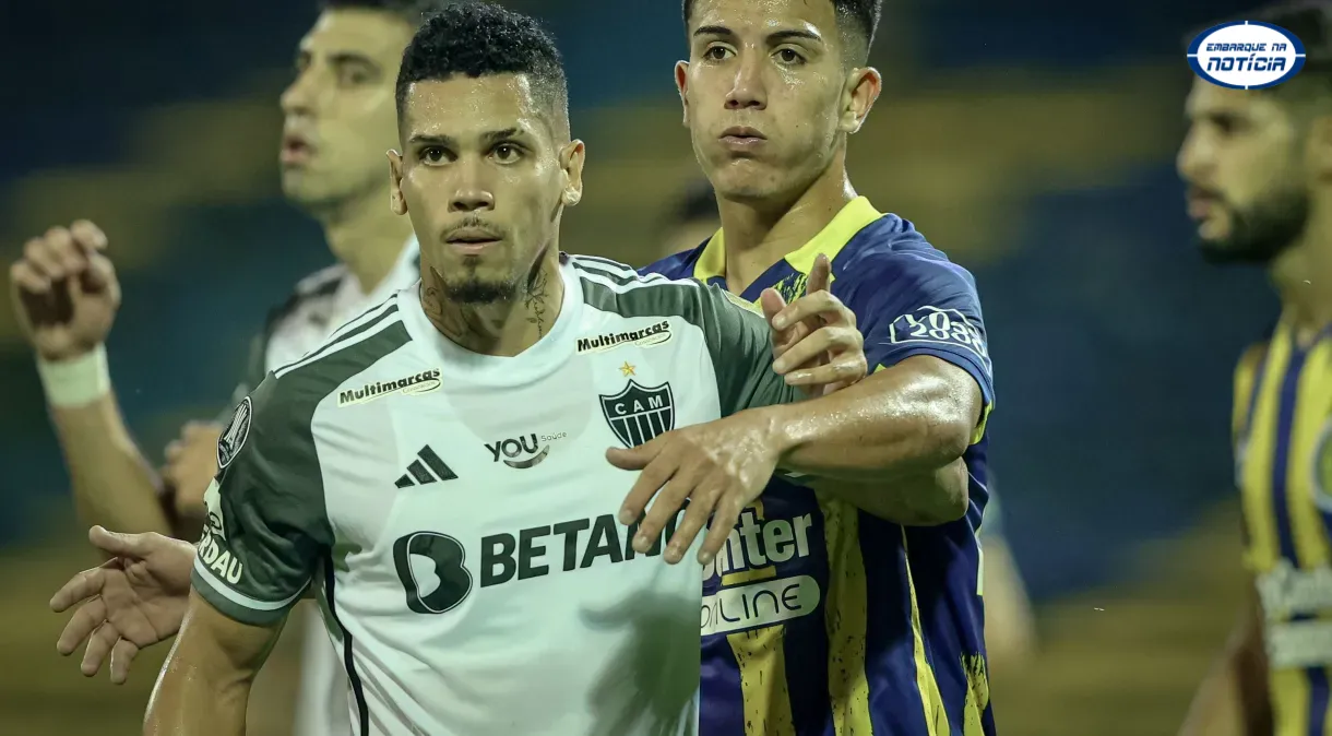 Atlético-MG vence Rosário Central e se classifica na Libertadores com antecedência
