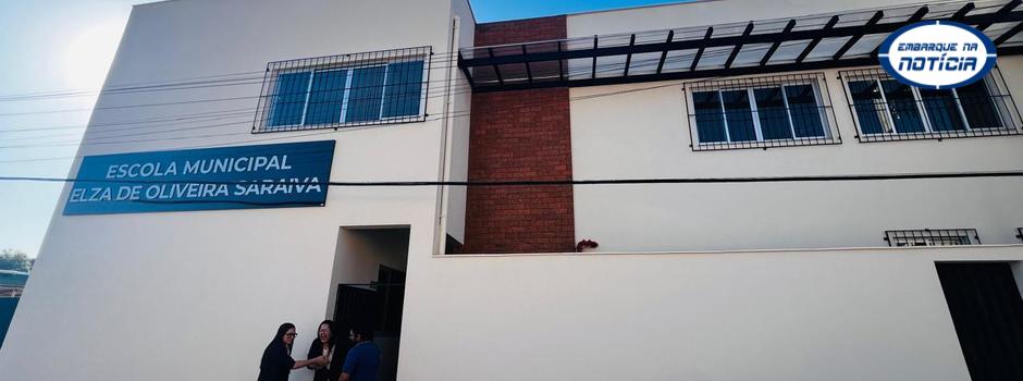 Inaugurada em Juatuba a escola construída com recursos do projeto Mãos Dadas