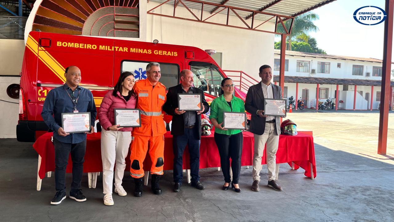 10° Batalhão de Bombeiros Militar recebe nova Unidade de Resgate