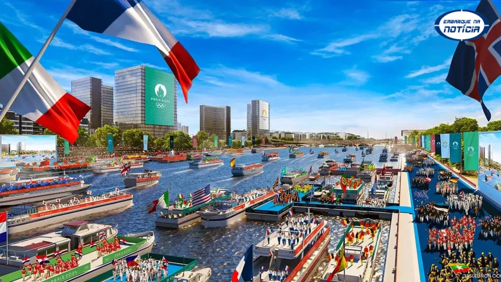 Jogos Olímpicos de Paris: saiba quando começa e detalhes da abertura no Rio Sena