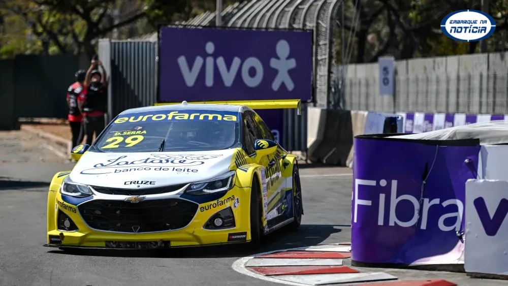 Daniel Serra faz a pole position na etapa de BH da Stock Car