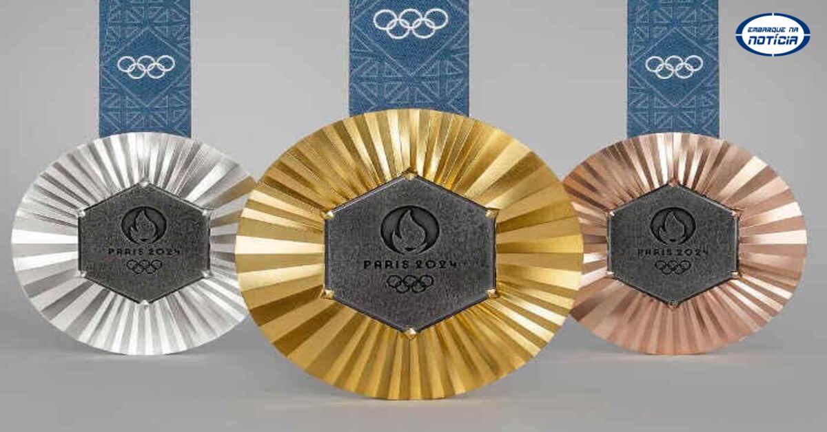 Premiação do Brasil nas Olimpíadas 2024