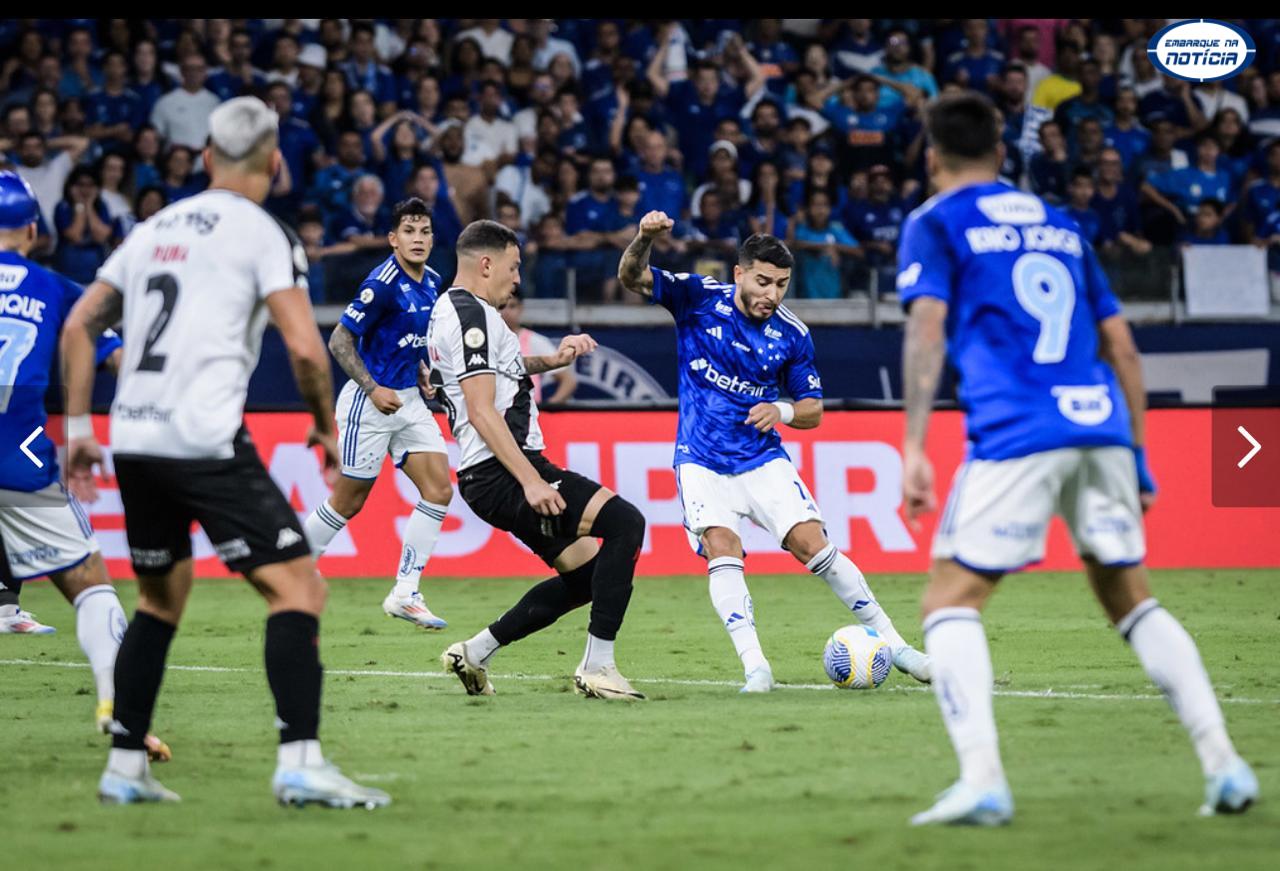Cruzeiro empata mais uma vez com o  Vasco no Mineirão