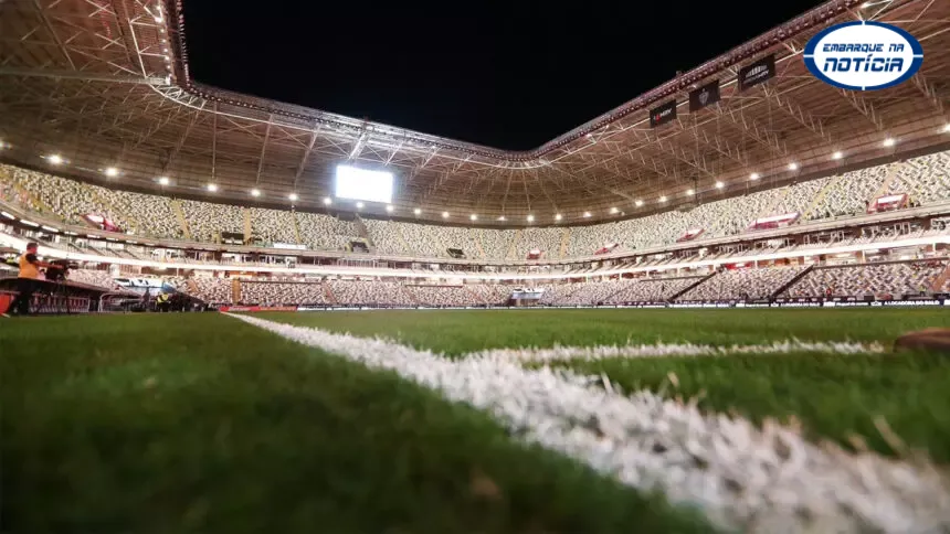 Atlético-MG confirma troca do gramado da Arena MRV para final da Copa do Brasil