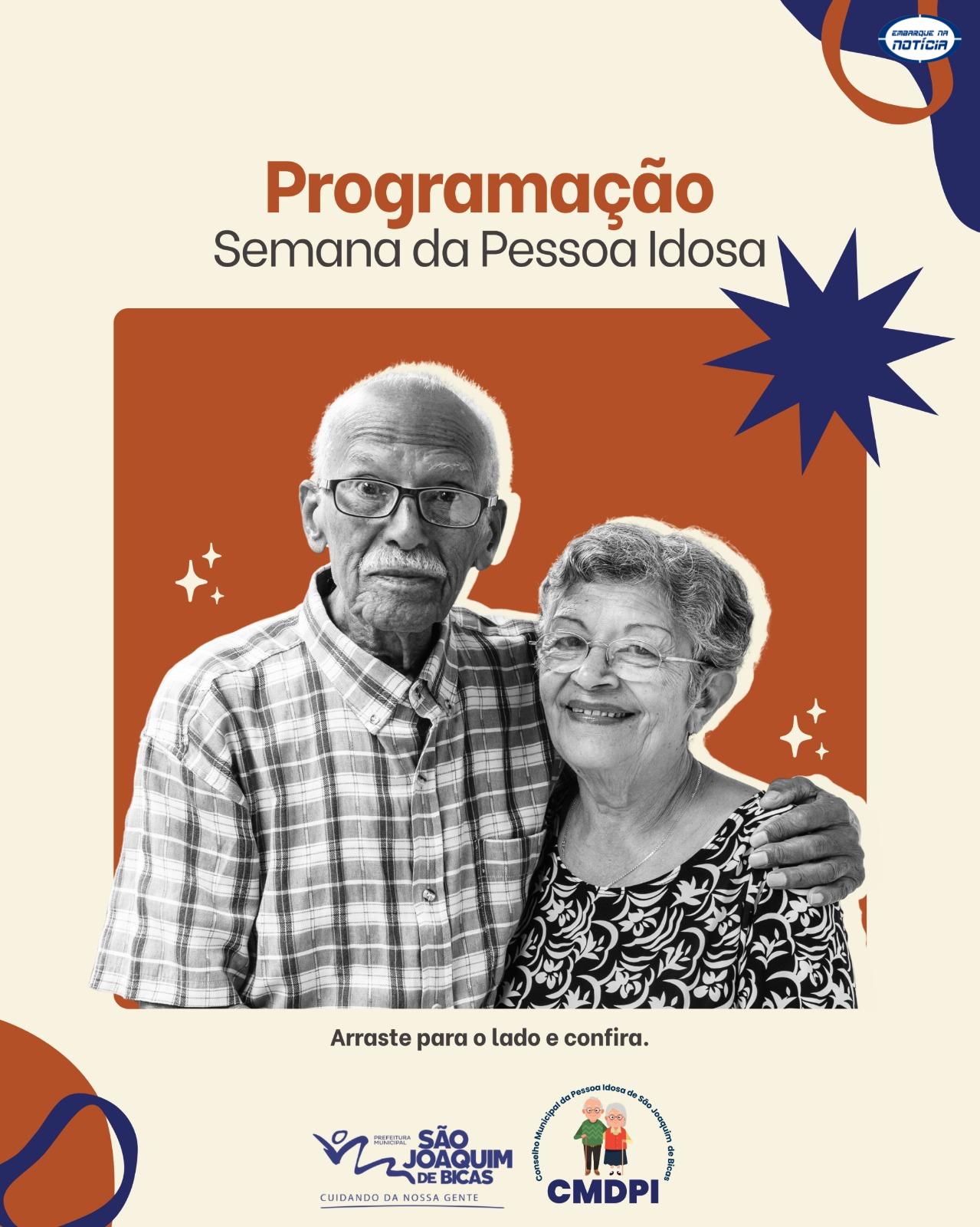 Semana da Pessoa Idosa começa nesta terça-feira (29)