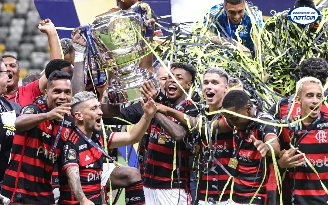 Flamengo vence Atlético-MG de novo e é campeão da Copa do Brasil