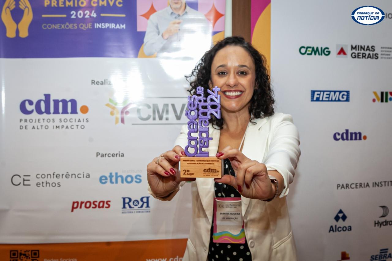 Mineração de Morro do Ipê recebe prêmio por ação de voluntariado em Minas Gerais