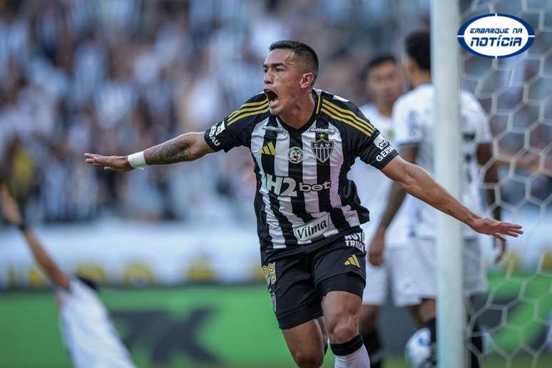Alético-MG vence o Botafogo no Mineirão no reencontro dos finalistas da Libertadores e conquista a primeira vitória no Brasileirão