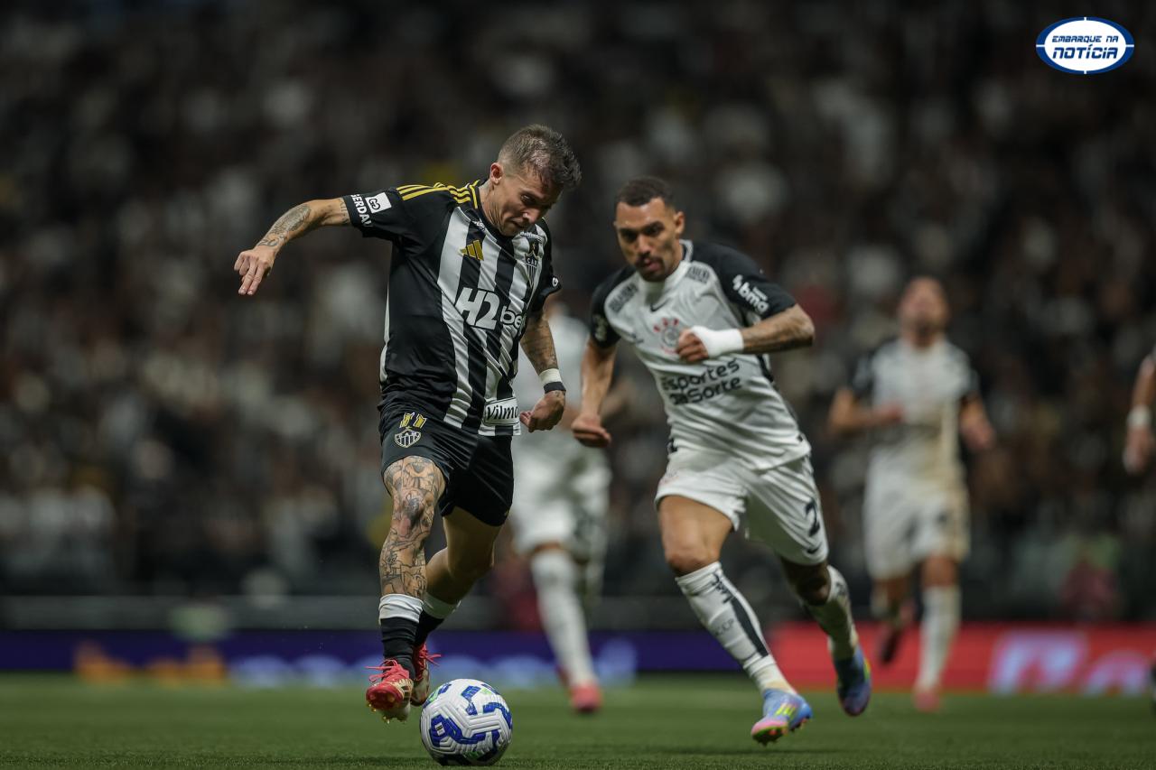 Atlético desperdiça chances e empata com Corinthians na Arena MRV