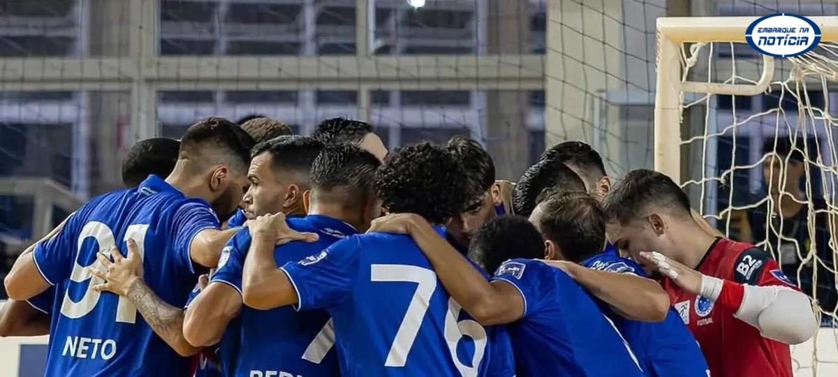 Cruzeiro estreia com vitória na Liga Nacional de Futsal em Betim
