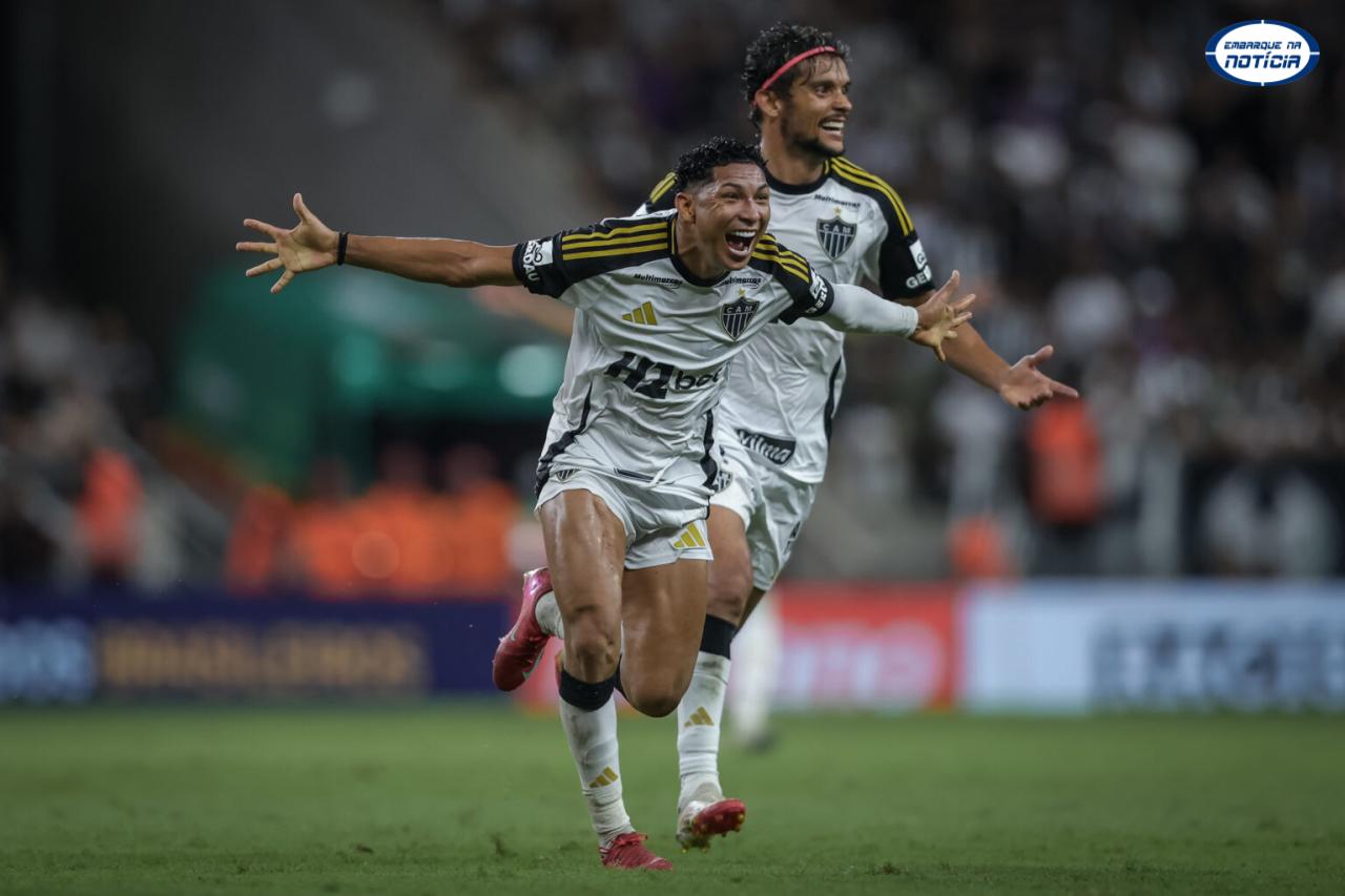 Atlético-MG vence o Ceará com gol de Rony e boa atuação de Hulk no segundo tempo