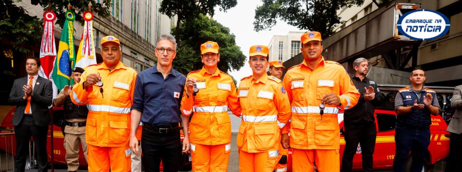 Governo de Minas entrega 43 viaturas ao Corpo de Bombeiros Militar