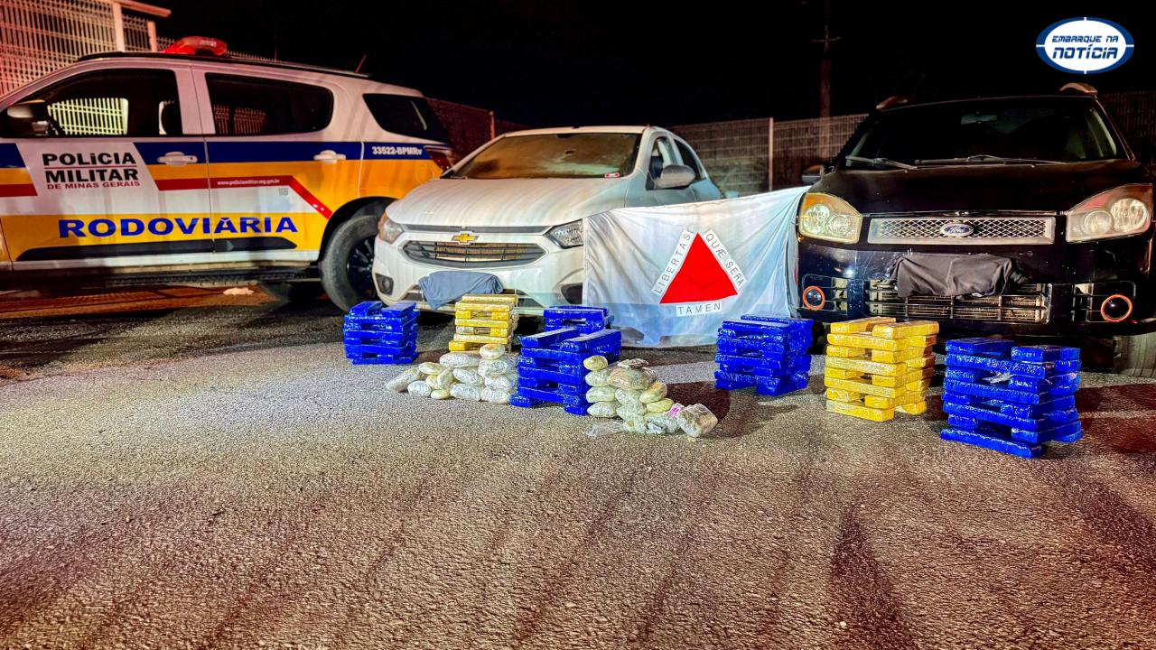 Grande Apreensão de Drogas em Mateus Leme: Polícia Militar Realiza Operação de Sucesso