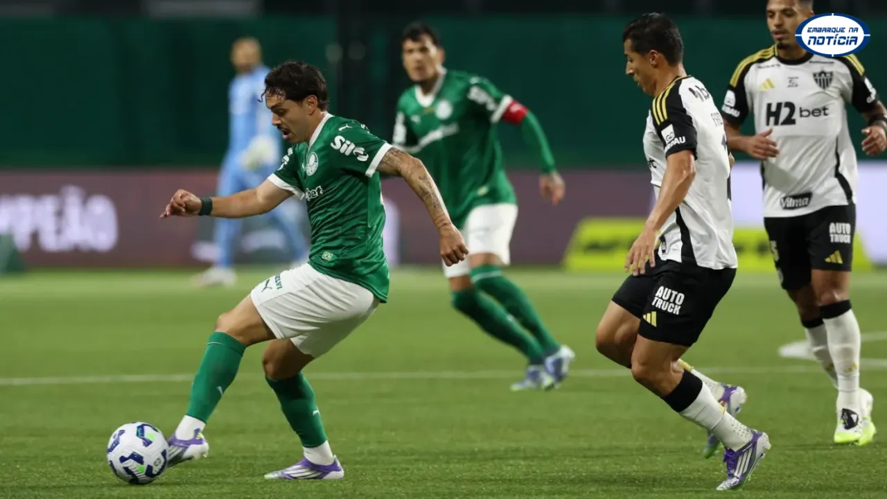 Atlético é derrotado pelo Palmeiras em jogo movimentado no Allianz Parque