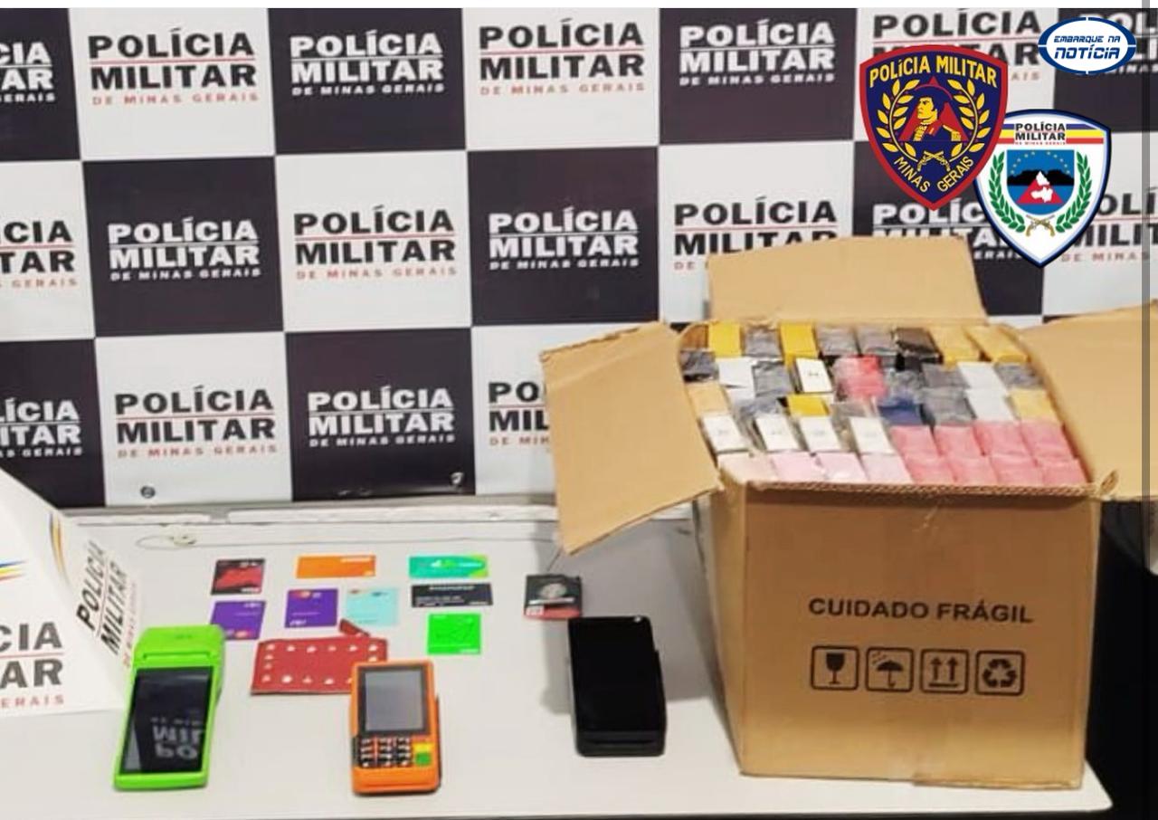 Casal é preso com cartões furtados e perfumes irregulares em Juatuba
