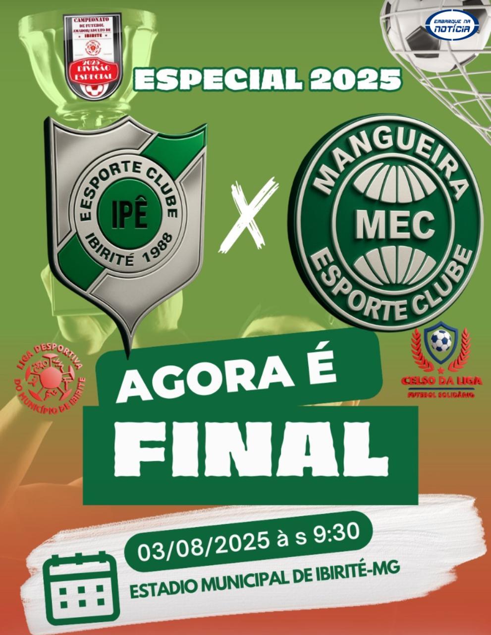 Emoção garantida na grande final da Divisão Especial de Ibirité