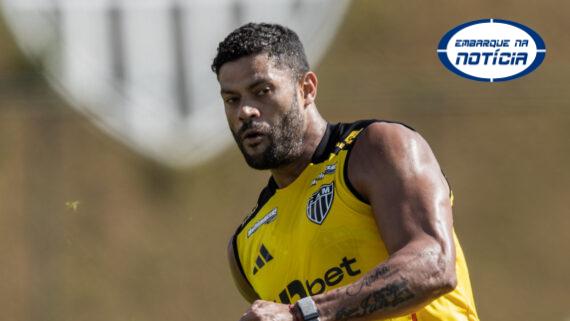 Hulk comenta atraso de salários e reunião com diretoria no Atlético