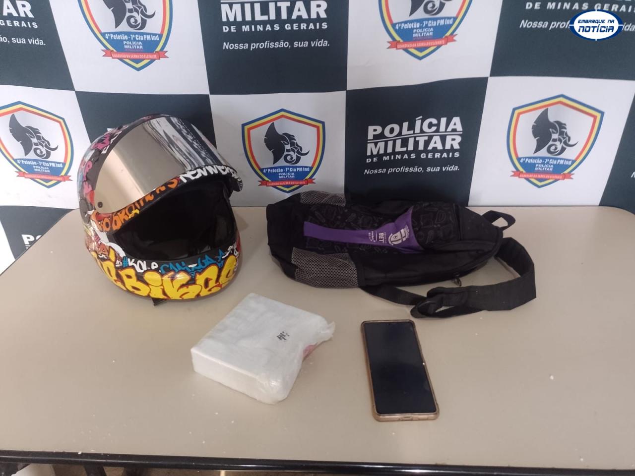 Polícia Militar prende homem por tráfico de drogas em Mateus Leme