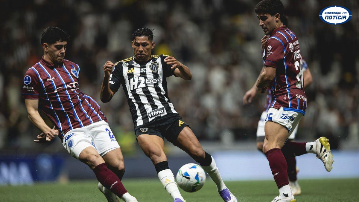 Atlético-MG vira sobre o Godoy Cruz e sai em vantagem nas oitavas da Sul-Americana