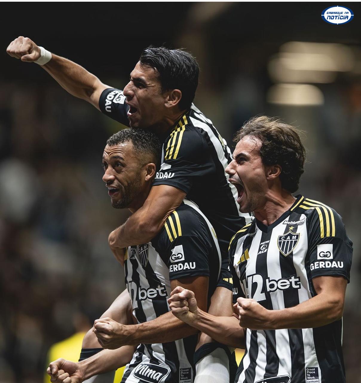 Atlético vence o Mirassol com gol de Vitor Hugo e sobe na tabela do Brasileirão