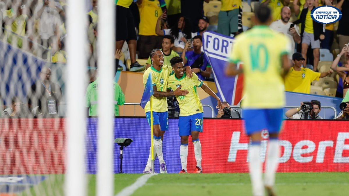 Brasil vence o Chile no Maracanã na estreia de Ancelott