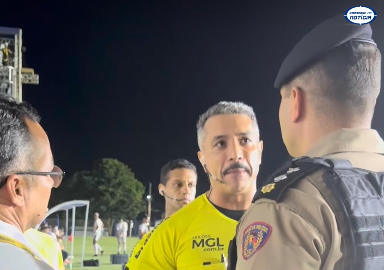 Árbitro passa mal durante jogo em Brumadinho e é internado na UPA