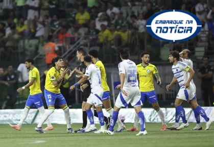 Com um a menos, Cruzeiro empata com Palmeiras fora de casa pelo Brasileirão