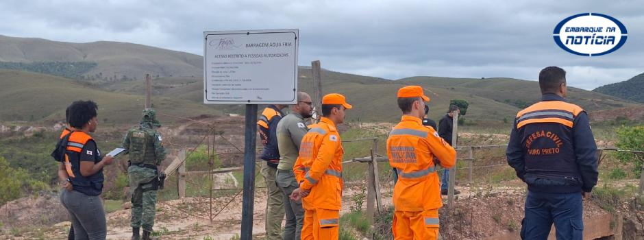 Governo de Minas reforça fiscalização de barragens e realiza Operação Preventiva Integrada