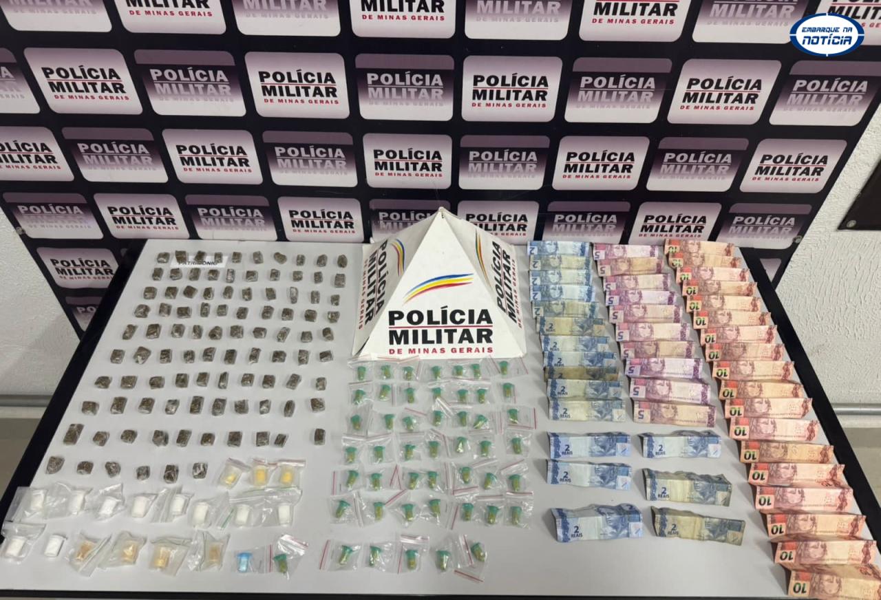 Homem é detido por tráfico de drogas durante operação policial em Betim