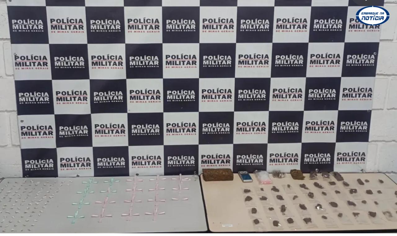 Polícia Militar prende homem por tráfico de drogas em Juatuba