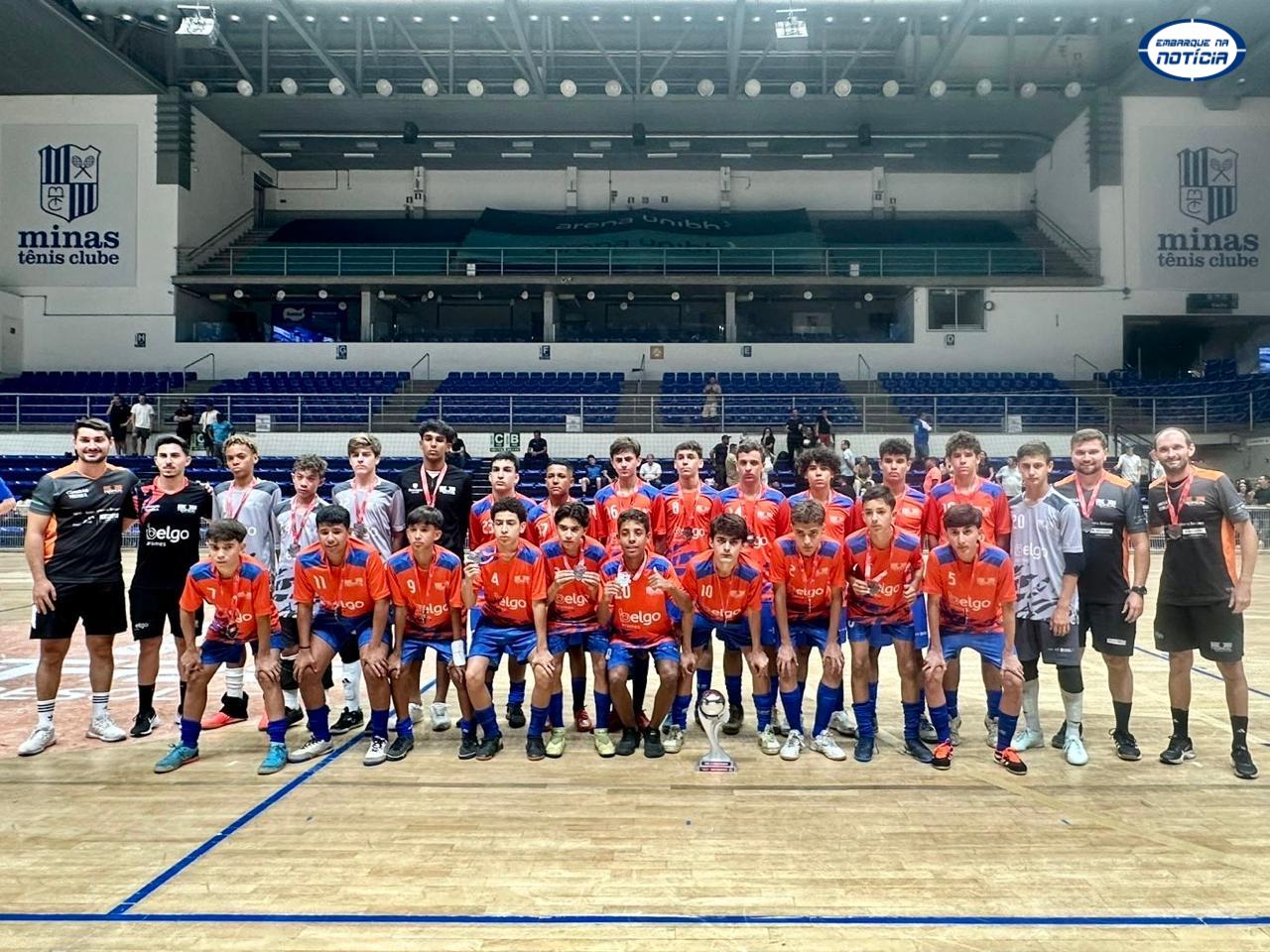 Tropical conquista o vice-campeonato Metropolitano Sub-14 de Futsal