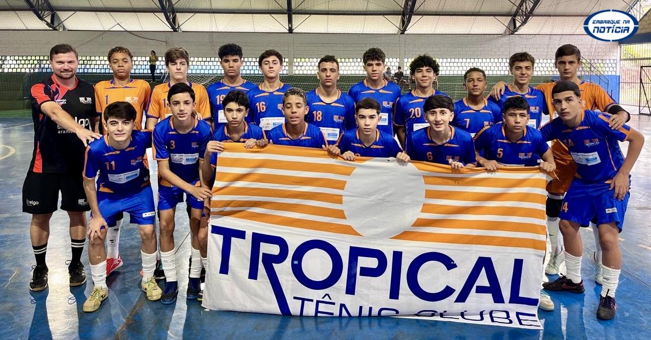Tropical Sub-14 se classifica e representa a Região Metropolitana na final do Estadual 2025