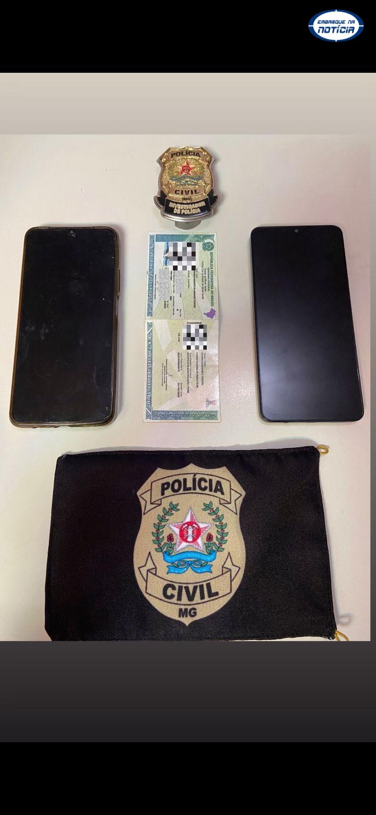 Polícia Civil prende suspeito de integrar quadrilha de golpes bancários em Mateus Leme