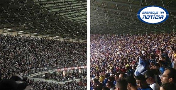 Clássico entre Atlético-MG e Cruzeiro terá torcida mista na Arena MRV
