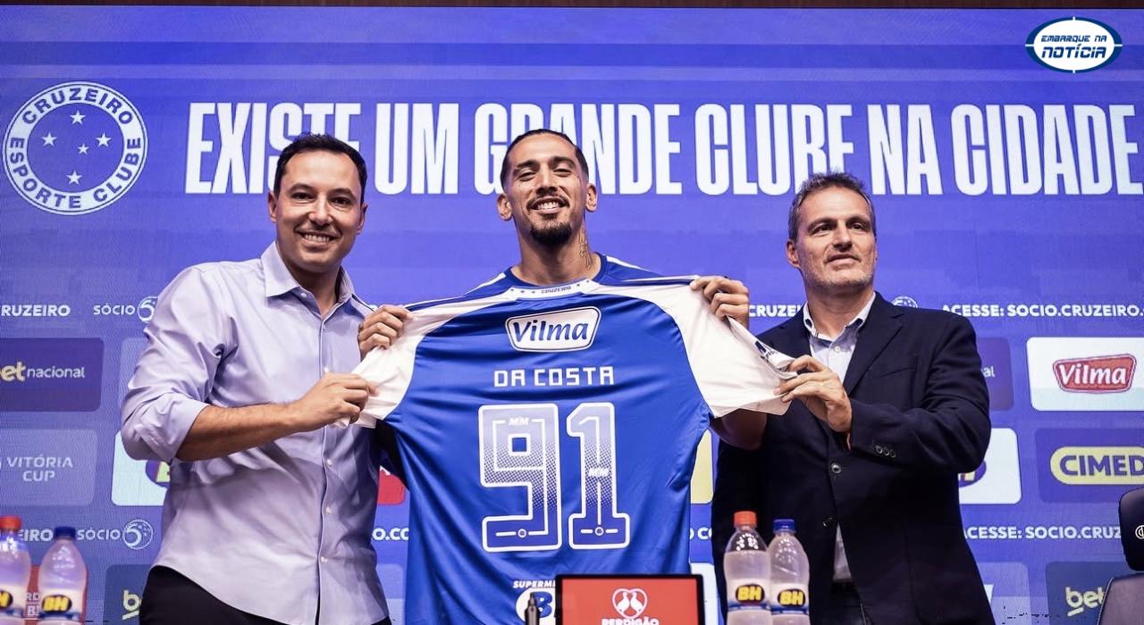 Cruzeiro apresenta o atacante Chico da Costa na Toca da Raposa II