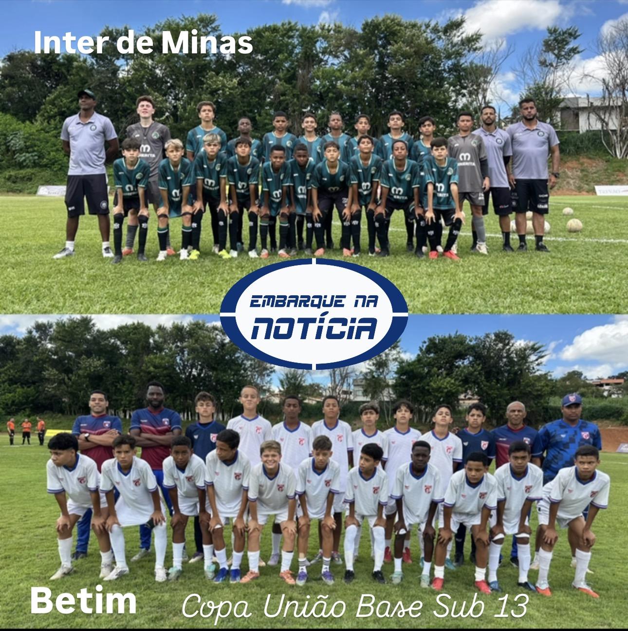 Copa União Base Sub-13 movimenta Arena Futebrasa em Mateus Leme