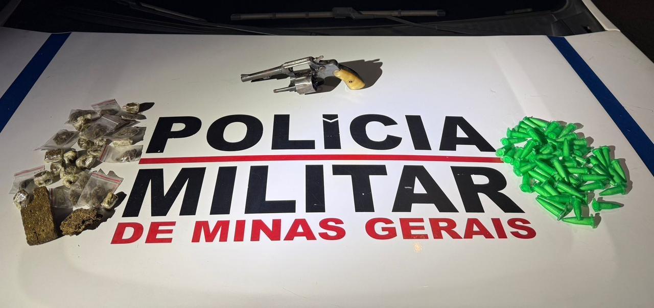 Operação Impacto da Polícia Militar reforça segurança e resulta em prisão e apreensão de drogas em Betim