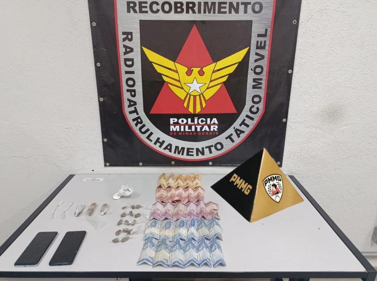 Tráfico de drogas termina com prisão no Bairro Filadélfia, em Betim